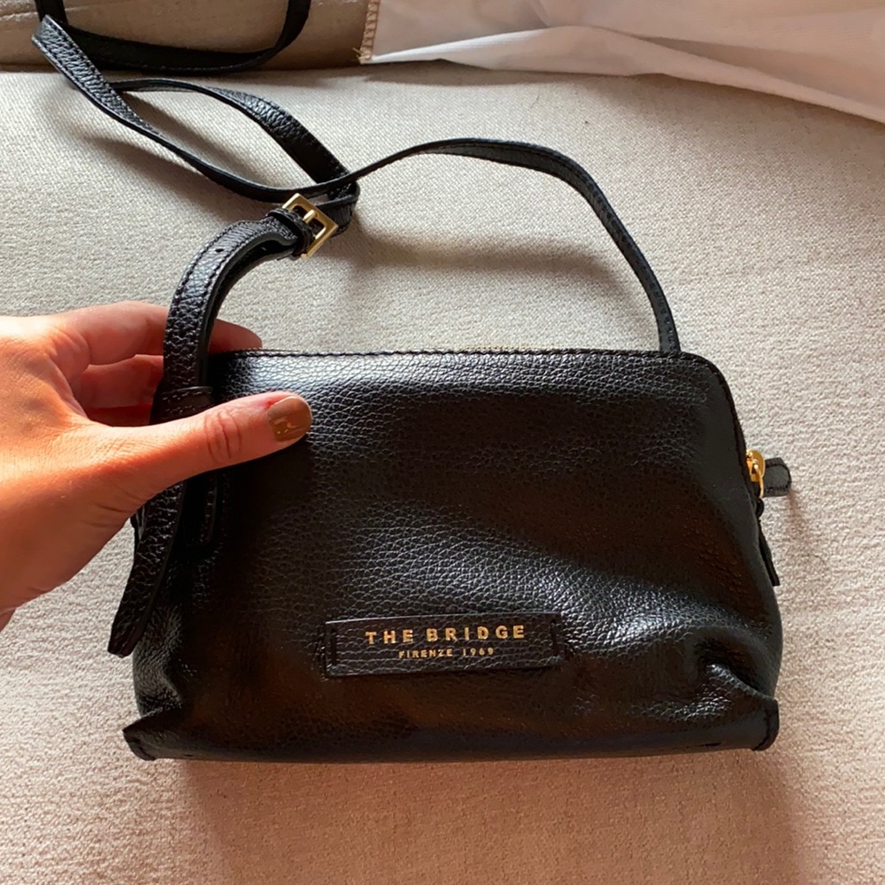 The Bridge Firenze 1969 Black Crossbody